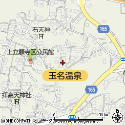 熊本県玉名市立願寺1210周辺の地図