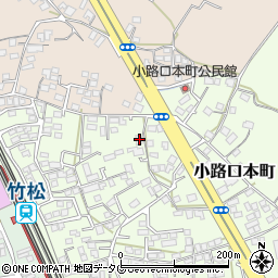長崎県大村市小路口本町490-2周辺の地図