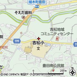 熊本県熊本市北区植木町豊田476-4周辺の地図