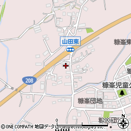 熊本県玉名市山田1558周辺の地図