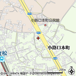 長崎県大村市小路口本町448周辺の地図