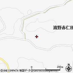 熊本県阿蘇市波野大字赤仁田455周辺の地図