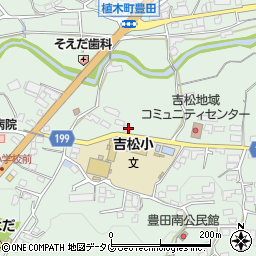 熊本県熊本市北区植木町豊田476周辺の地図