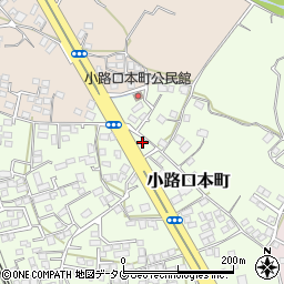 長崎県大村市小路口本町452周辺の地図