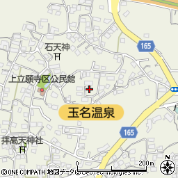 熊本県玉名市立願寺1210-3周辺の地図