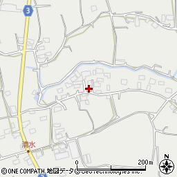 熊本県熊本市北区植木町清水1268周辺の地図