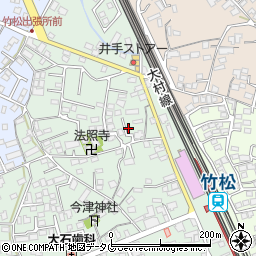 有限会社長崎美研社周辺の地図