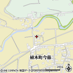 熊本県熊本市北区植木町今藤4周辺の地図