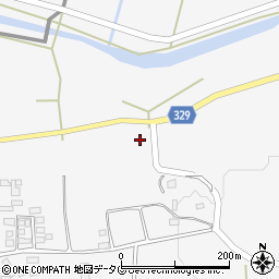 熊本県菊池市旭志新明1433周辺の地図
