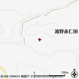 熊本県阿蘇市波野大字赤仁田455-1周辺の地図