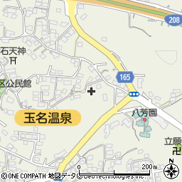 熊本県玉名市立願寺1177周辺の地図