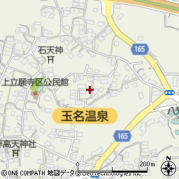 熊本県玉名市立願寺1209周辺の地図
