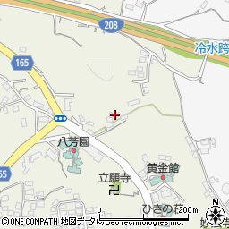 熊本県玉名市立願寺1038-2周辺の地図