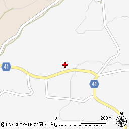熊本県阿蘇市波野大字赤仁田310周辺の地図