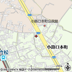 長崎県大村市小路口本町449-1周辺の地図