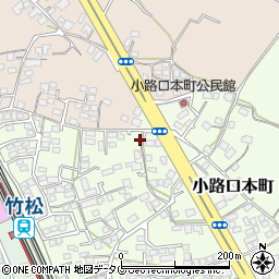 長崎県大村市小路口本町491-1周辺の地図