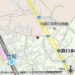 長崎県大村市小路口本町491周辺の地図
