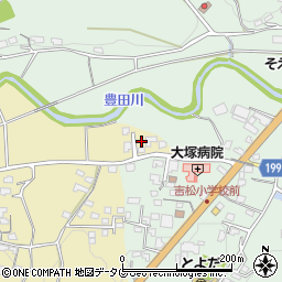 熊本県熊本市北区植木町今藤59周辺の地図