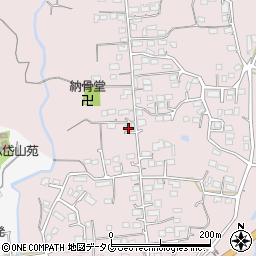 熊本県玉名市山田203-1周辺の地図