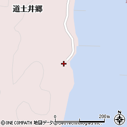 長崎県南松浦郡新上五島町道土井郷336周辺の地図