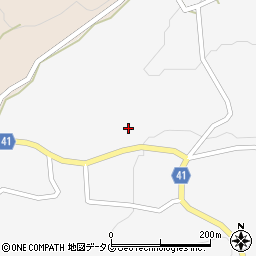 熊本県阿蘇市波野大字赤仁田308周辺の地図