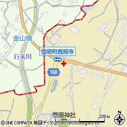 熊本県玉名市岱明町西照寺938周辺の地図