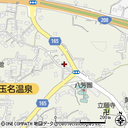 熊本県玉名市立願寺1135周辺の地図