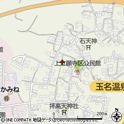 熊本県玉名市立願寺1247周辺の地図