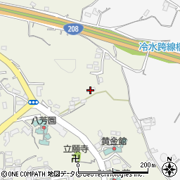 熊本県玉名市立願寺1064周辺の地図