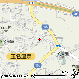 熊本県玉名市立願寺1174周辺の地図