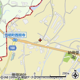 熊本県玉名市岱明町西照寺978周辺の地図