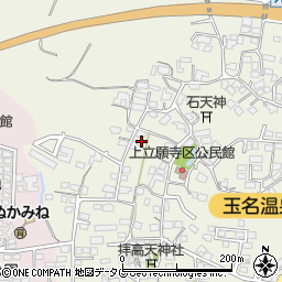 熊本県玉名市立願寺1249周辺の地図