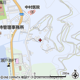 長崎県西海市大瀬戸町瀬戸板浦郷1141周辺の地図