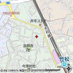 長崎県大村市竹松本町1028周辺の地図