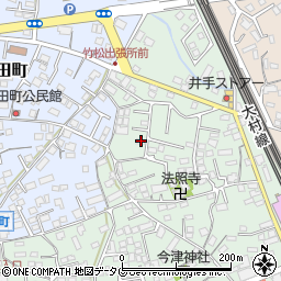 長崎県大村市竹松本町1000-22周辺の地図