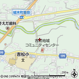 熊本県熊本市北区植木町豊田671周辺の地図