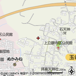熊本県玉名市立願寺1266周辺の地図