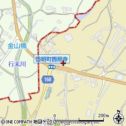 熊本県玉名市岱明町西照寺968周辺の地図