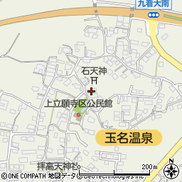熊本県玉名市立願寺1235周辺の地図