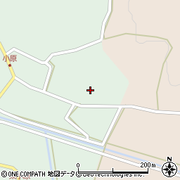 熊本県菊池市旭志小原505周辺の地図