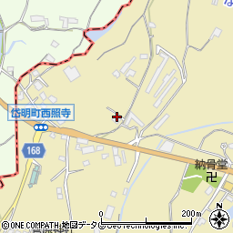 熊本県玉名市岱明町西照寺979周辺の地図