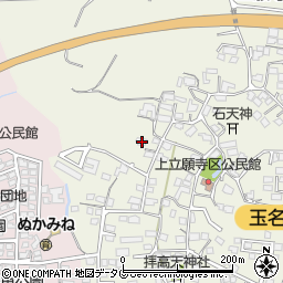 熊本県玉名市立願寺1259周辺の地図