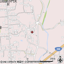 熊本県玉名市山田1703周辺の地図