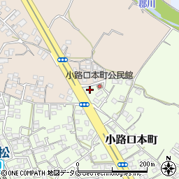 長崎県大村市小路口本町444周辺の地図