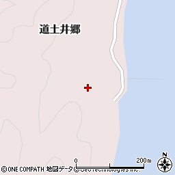 長崎県南松浦郡新上五島町道土井郷340周辺の地図