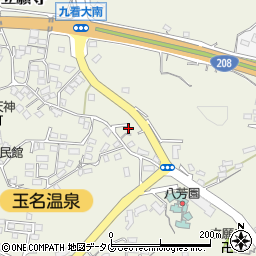 熊本県玉名市立願寺1155周辺の地図