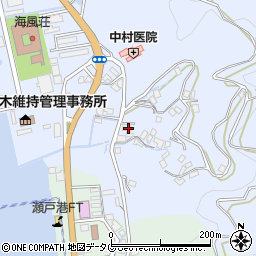 長崎県西海市大瀬戸町瀬戸板浦郷1134周辺の地図