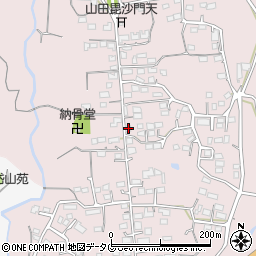 熊本県玉名市山田172周辺の地図