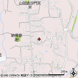 熊本県玉名市山田161周辺の地図