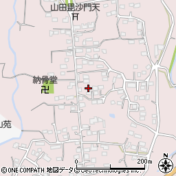 熊本県玉名市山田173周辺の地図
